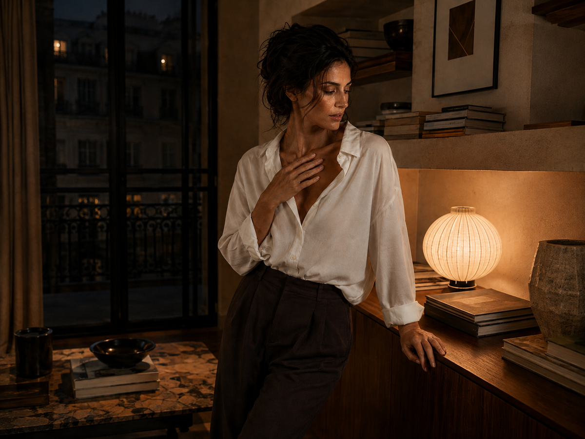 Une présence sensorielle et contemporaine signée Maison Privée.